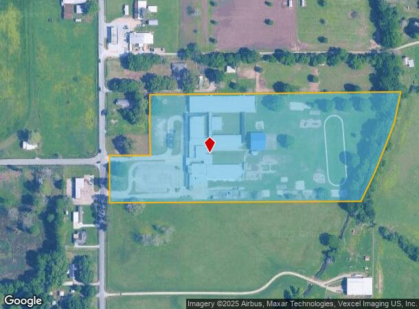 2901 S Fieldspan Rd, LA Parcel Map
