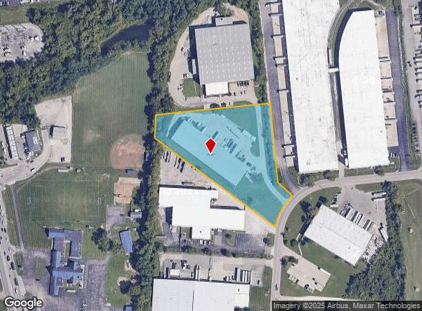  374 Circle Freeway Dr, West Chester, OH Parcel Map