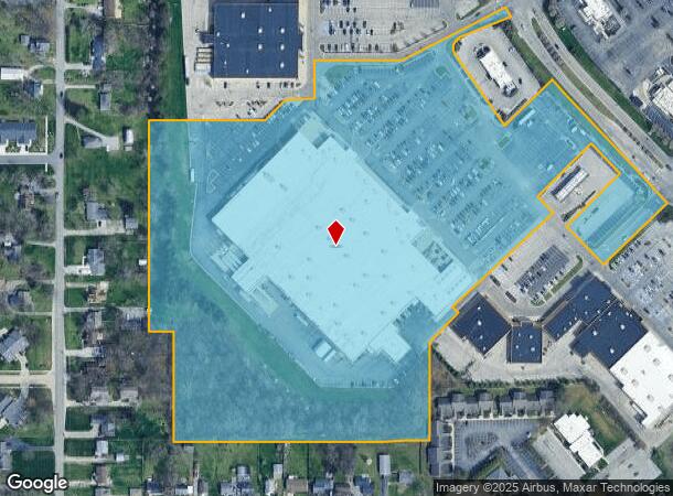  1710 Apple Glen Blvd, Fort Wayne, IN Parcel Map