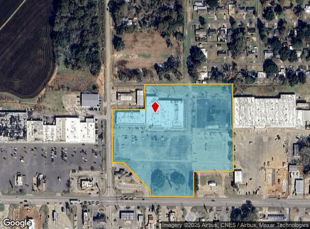 Laurel Ave, Eunice, LA Parcel Map