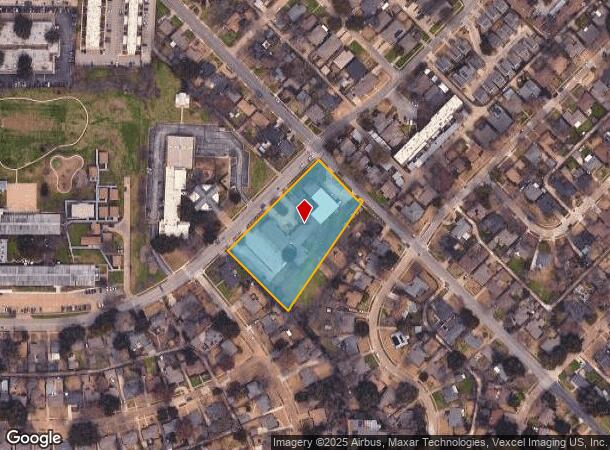 6464 E Lovers Ln, Dallas, TX Parcel Map