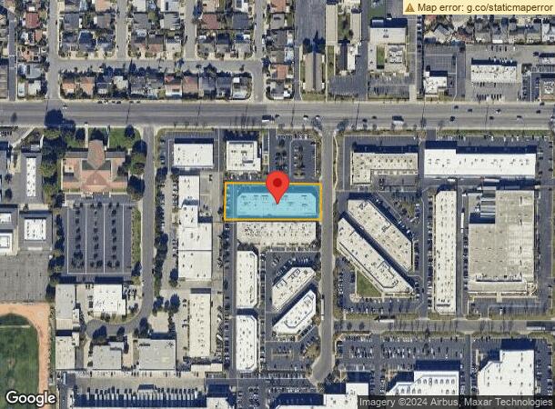  10541 Calle Lee, Los Alamitos, CA Parcel Map