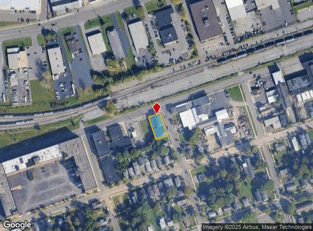  801 W Fayette St, Syracuse, NY Parcel Map