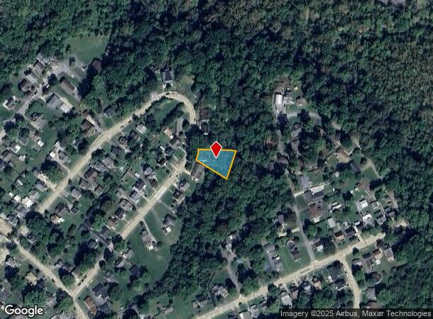  1725 Jefferson Ave, Kingsport, TN Parcel Map