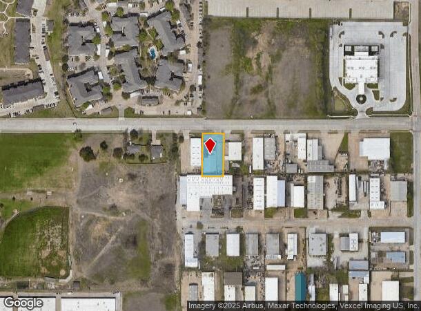  4104 Glenview Dr, Haltom City, TX Parcel Map