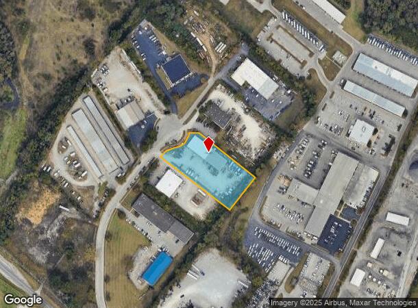  2293 Frankfort Ct, Lexington, KY Parcel Map