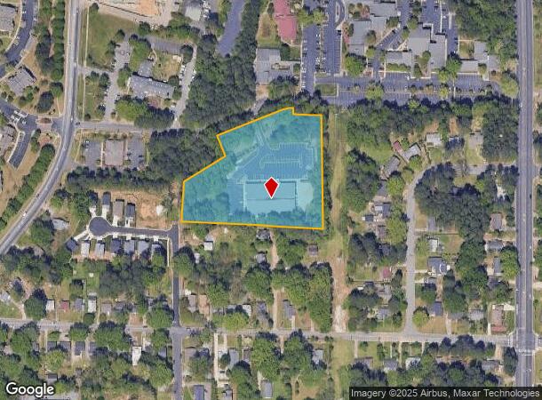  2609 N Duke St, Durham, NC Parcel Map