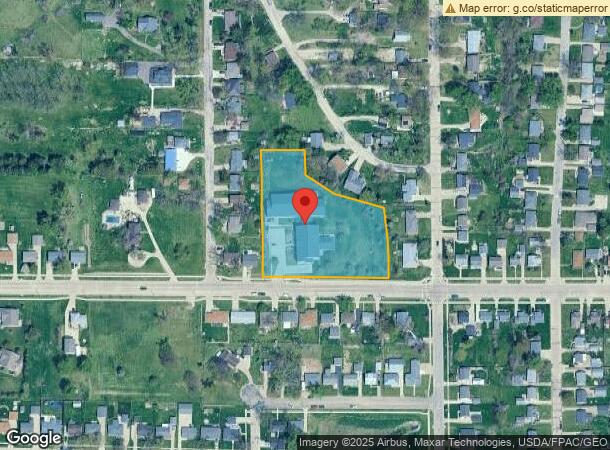  1100 O Ave Nw, Cedar Rapids, IA Parcel Map