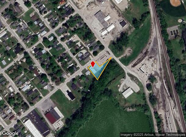 620 S 17Th St, Vincennes, IN Parcel Map