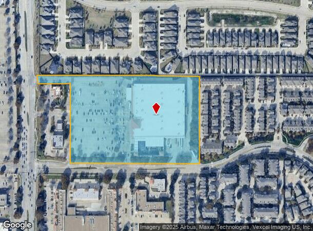  2220 N Coit Rd, Richardson, TX Parcel Map
