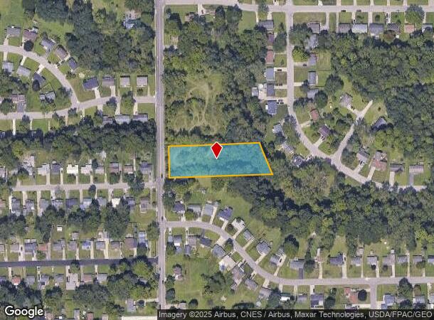 Woodville Rd, Mansfield, OH Parcel Map