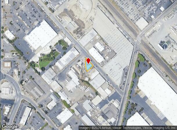  8401 Baldwin St, Oakland, CA Parcel Map