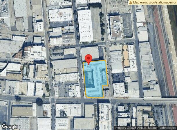  695 S Santa Fe Ave, Los Angeles, CA Parcel Map