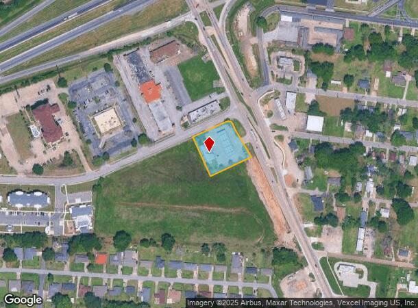  1525 N University Ave, Lafayette, LA Parcel Map