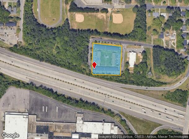 1001 Ruby St, Durham, NC Parcel Map