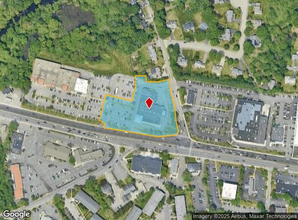 653 Worcester Rd, Framingham, MA Parcel Map