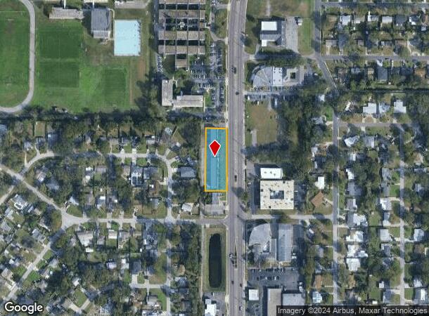  4205 S Manhattan Ave, Tampa, FL Parcel Map