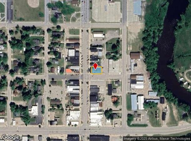 202 N Main St, Evart, MI Parcel Map