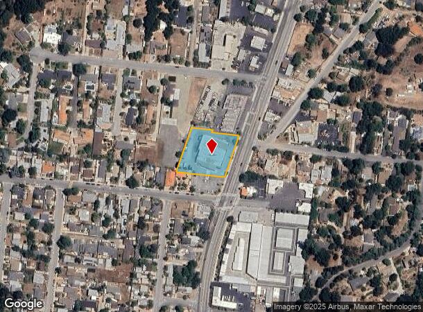  445 N Ventura Ave, Ventura, CA Parcel Map