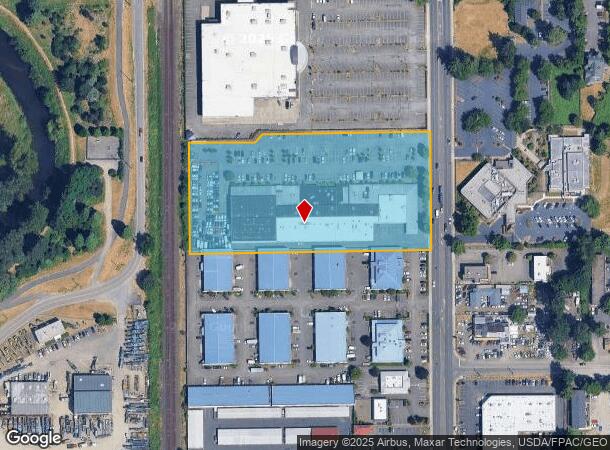 1209 Central Ave S, Kent, WA Parcel Map