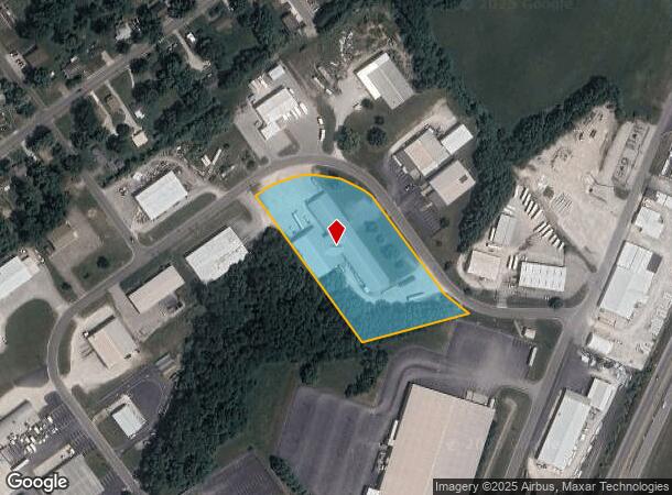  104 Industrial Way, Charlestown, IN Parcel Map