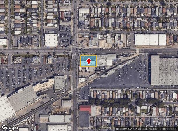  1754 W Slauson Ave, Los Angeles, CA Parcel Map