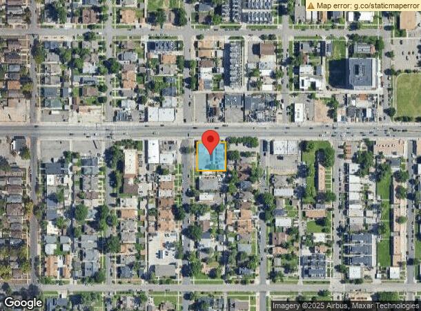  3540 W Colfax Ave, Denver, CO Parcel Map