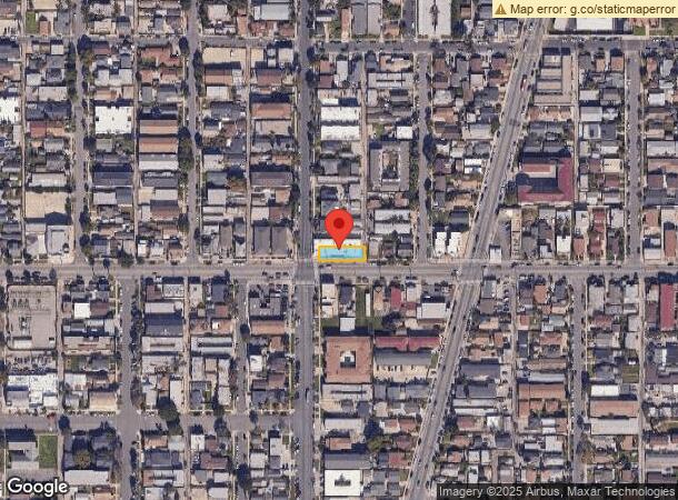  1005 E 10Th St, Long Beach, CA Parcel Map