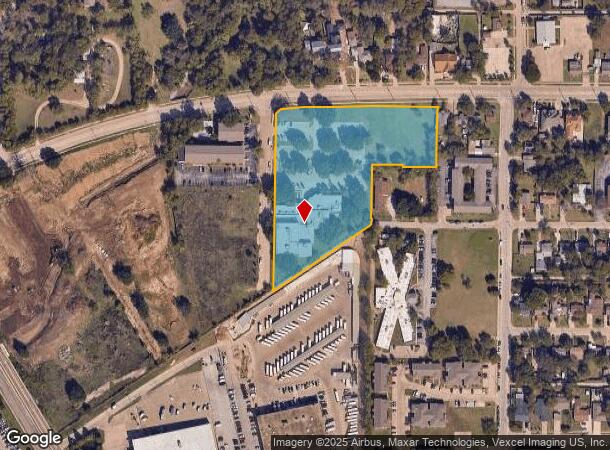 1610 E Crosby Rd, Carrollton, TX Parcel Map