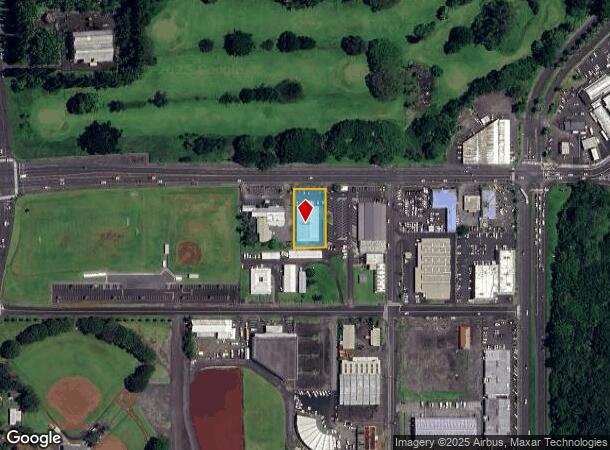 1582 Kamehameha Ave, Hilo, HI Parcel Map