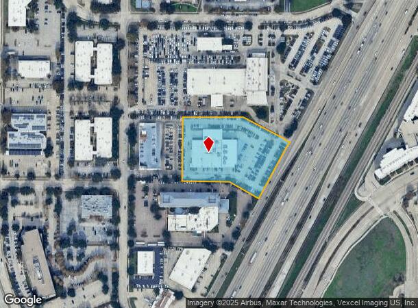  1777 N Central Expy, Richardson, TX Parcel Map