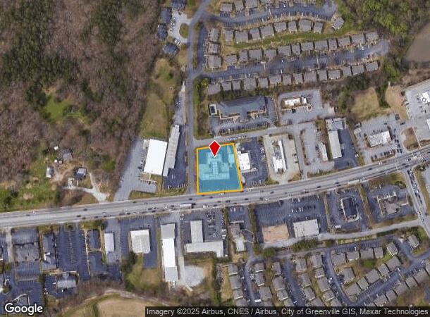  408 W Butler Rd, Mauldin, SC Parcel Map