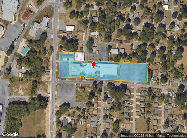 5615 Geyer Springs Rd, Little Rock, AR Parcel Map