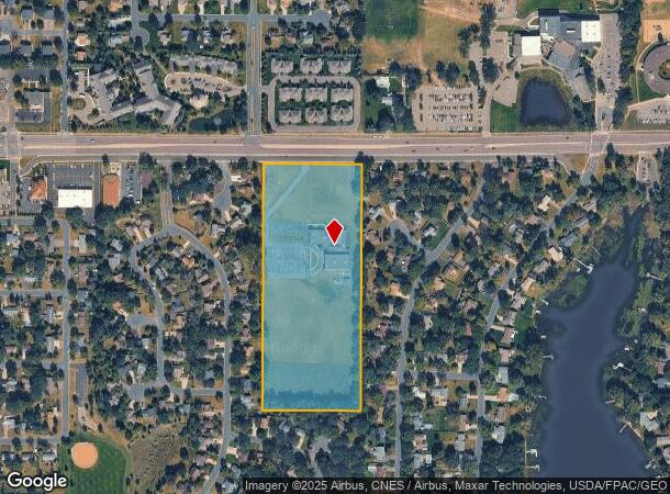 3210 Bunker Lake Blvd Nw, Andover, MN Parcel Map