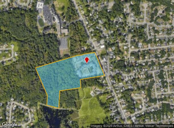  640 N Main St, Randolph, MA Parcel Map