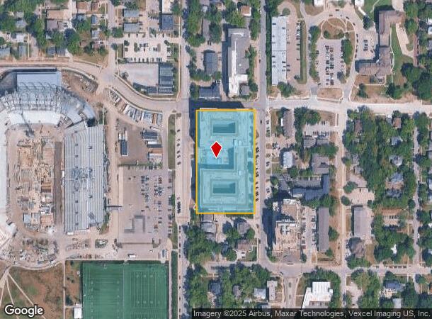 1101 Indiana St, Lawrence, KS Parcel Map