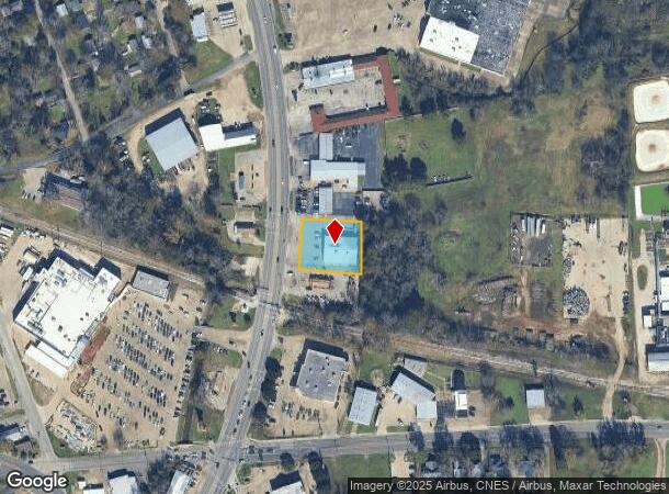  202 N Timberland Dr, Lufkin, TX Parcel Map