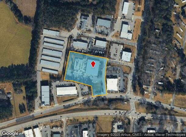 1201 Mammoth Dr, Knightdale, NC Parcel Map