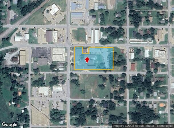  111 E Washington Ave, Bristow, OK Parcel Map