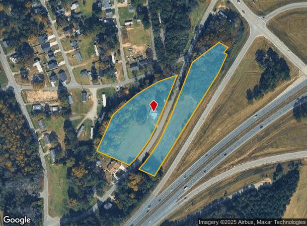 113 Allendale Rd, Four Oaks, NC Parcel Map