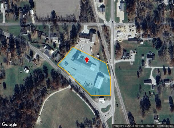 2878 N State Road 59 W, Linton, IN Parcel Map