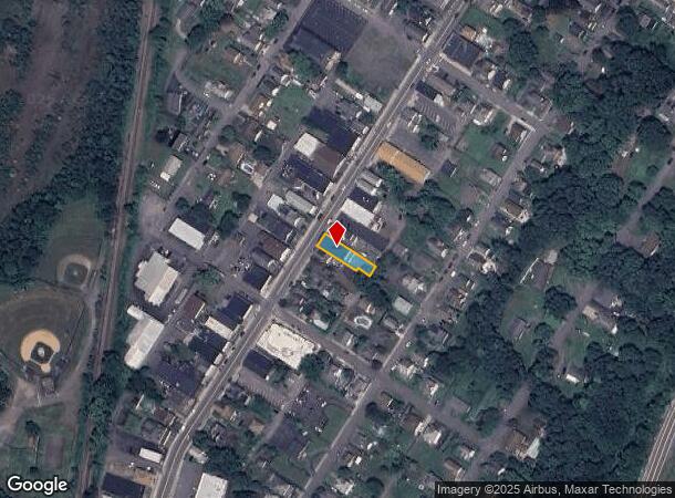  716 Main St, Avoca, PA Parcel Map