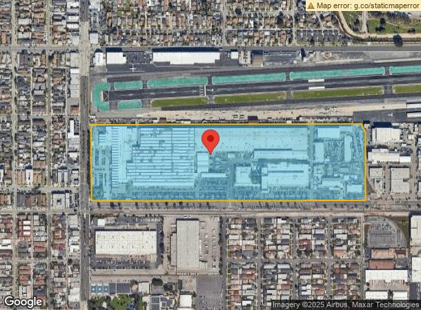  3901 Jack Northrop Ave, Hawthorne, CA Parcel Map