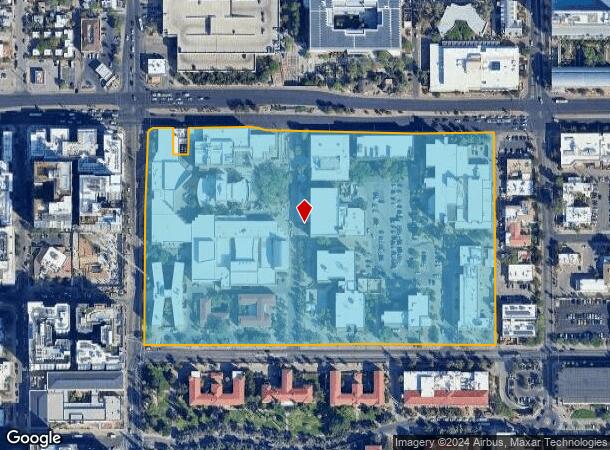  1000 N Park Ave, Tucson, AZ Parcel Map