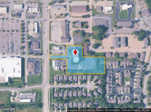  3024 Sw Wanamaker Rd, Topeka, KS Parcel Map