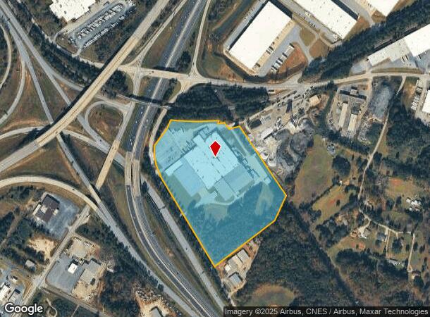 2805 Kemet Way, Simpsonville, SC Parcel Map