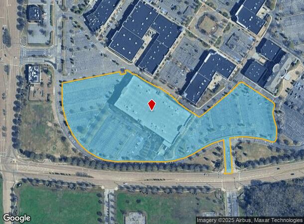 4620 Merchants Park Cir, Collierville, TN Parcel Map