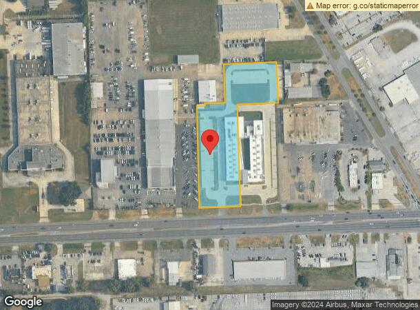  7921 Florida Blvd, Baton Rouge, LA Parcel Map