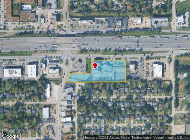  10304 East Fwy, Houston, TX Parcel Map