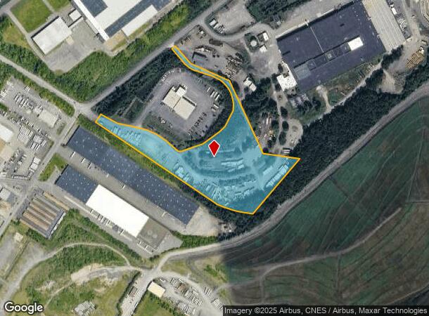 1 Keystone Industrial Park Rd, Dunmore, PA Parcel Map